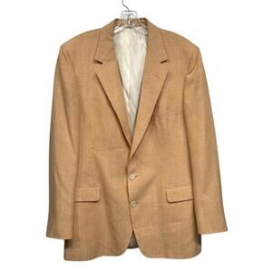 Men's Vintage Phoenix Clothes Peach Suit Coat Jacket
